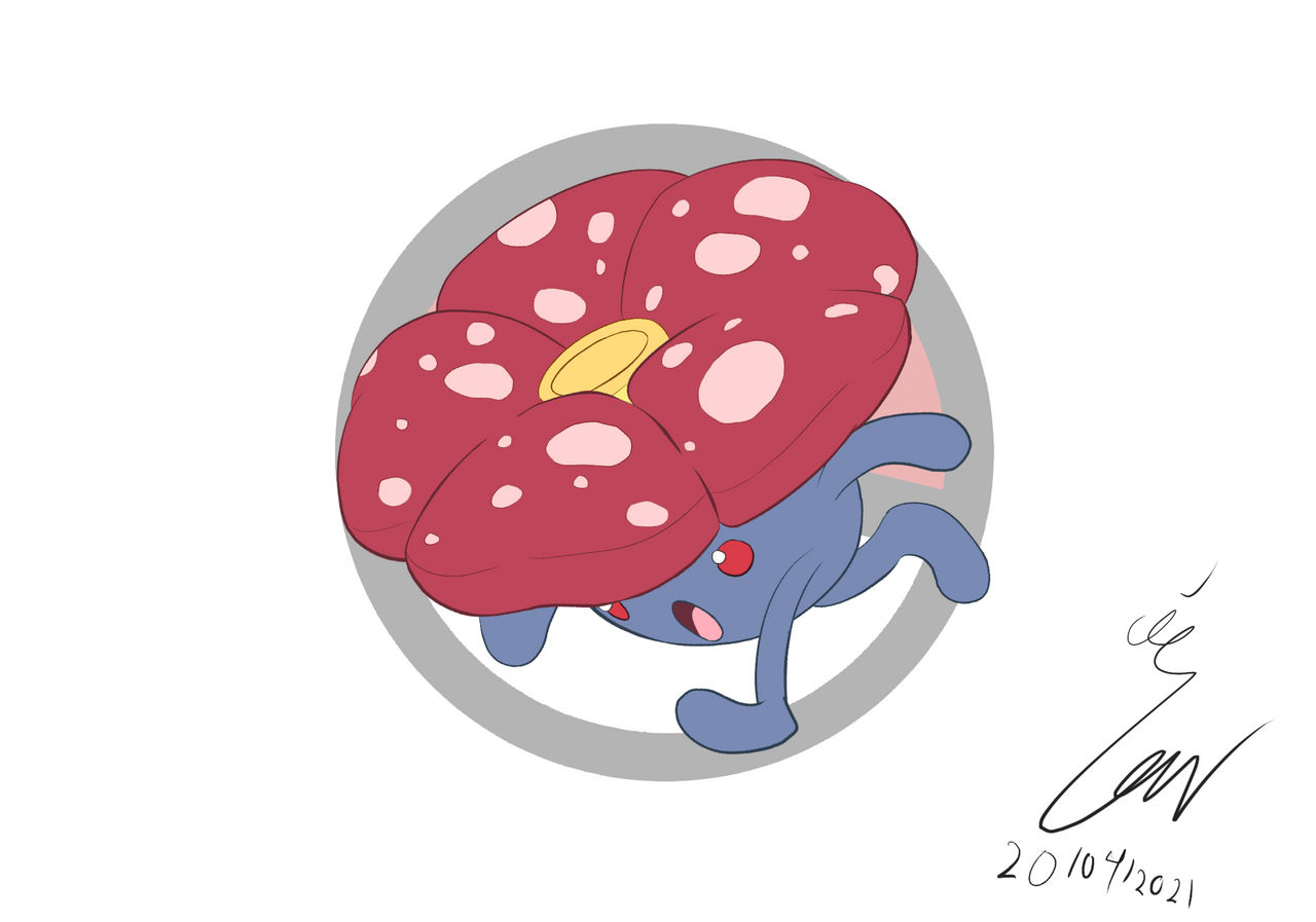 898 Pokemon 45 Vileplume by CBdrawssomething on DeviantArt