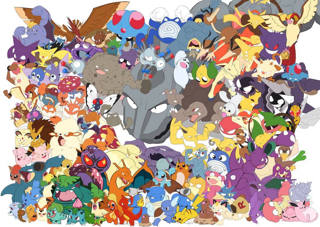 898 POKEMON: THE CHALLENGE (1-100) by CBdrawssomething on DeviantArt
