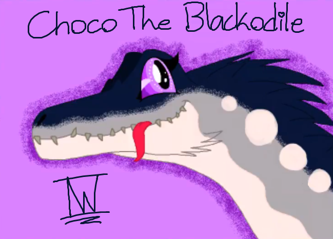 Choco The Blackodile For My Friend Proxysaurus By Indominus Wolf On Deviantart - roblox dinosaur simulator alligator