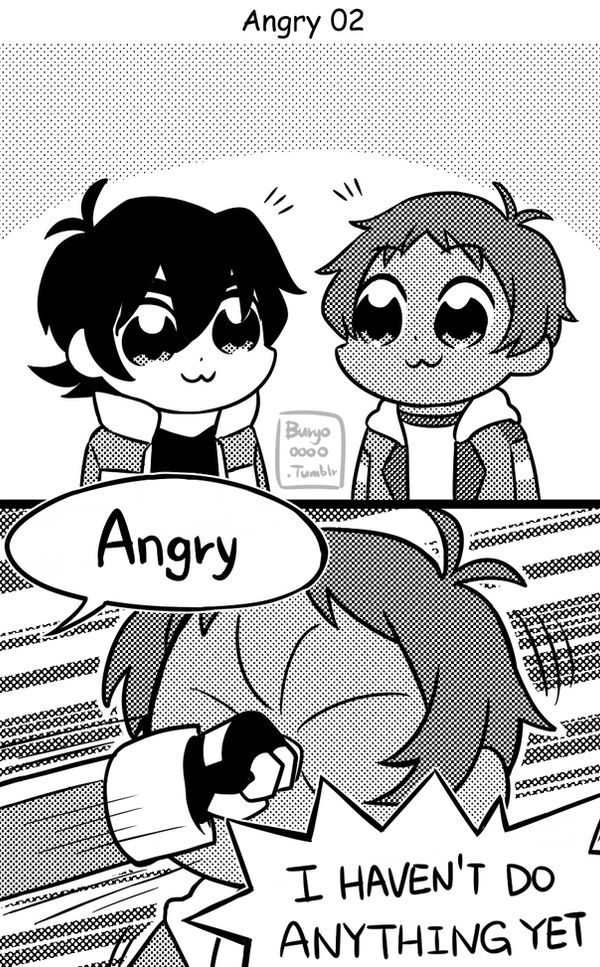 Pop Team Voltron - Angry 02