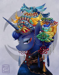 Chinese New Year - Luna by Buryooooo