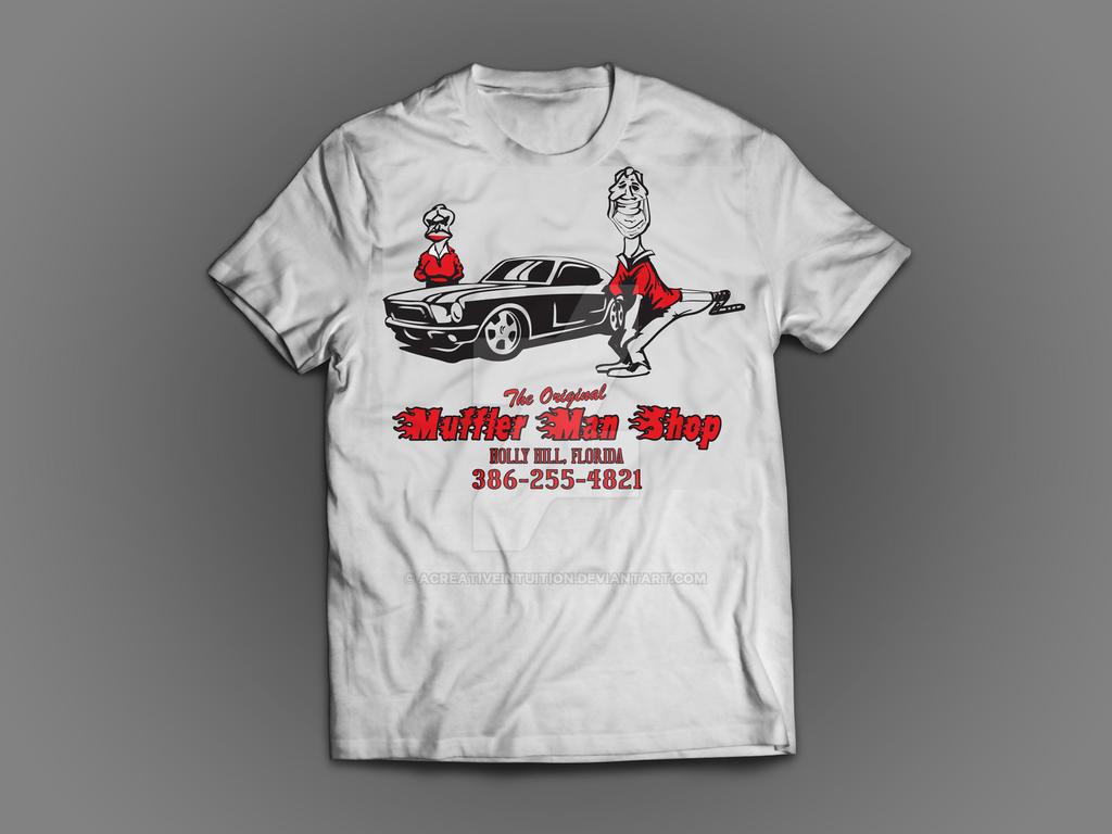 Download Muffler Man T Shirt Mockup Front By Acreativeintuition On Deviantart