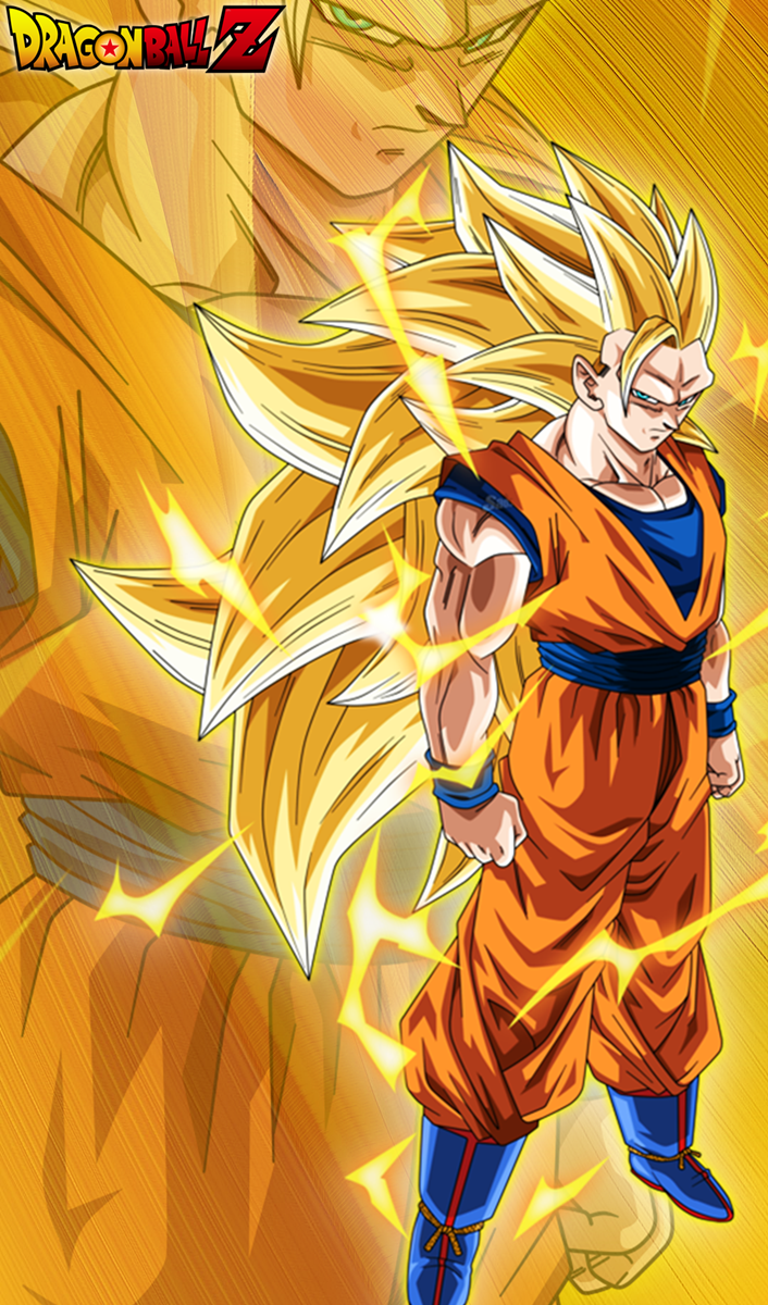 Super Saiyan 3 Goku by SatZBoom on DeviantArt