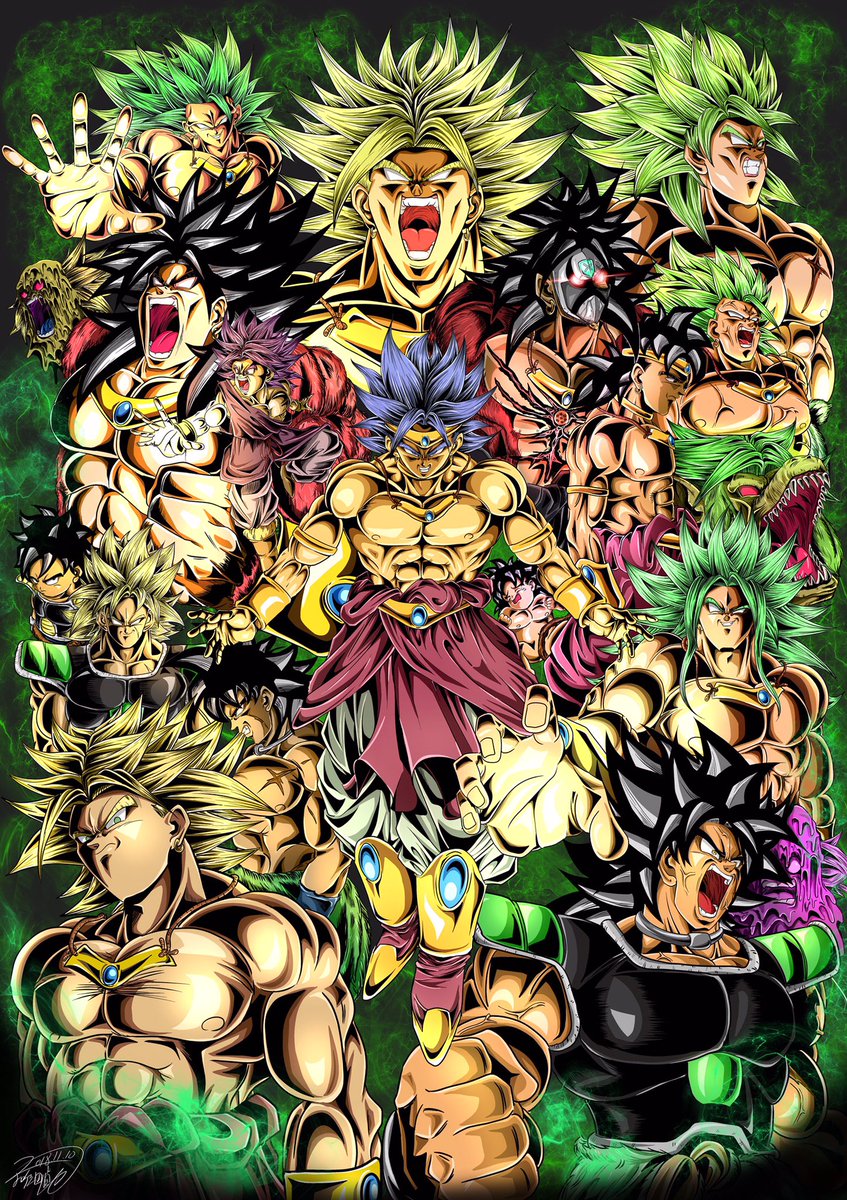 Broly Form Flowchart All Form of Broly by Naoya by Ifan95 on DeviantArt