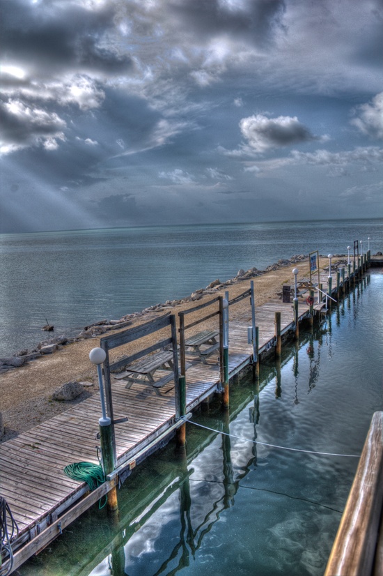 Dock before the Storm