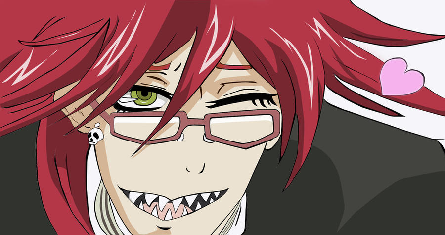 Grell Face Grell wink by jeremy25 on DeviantArt
