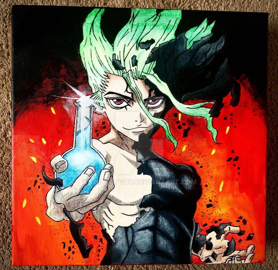 Senku by 420yeetgod on DeviantArt