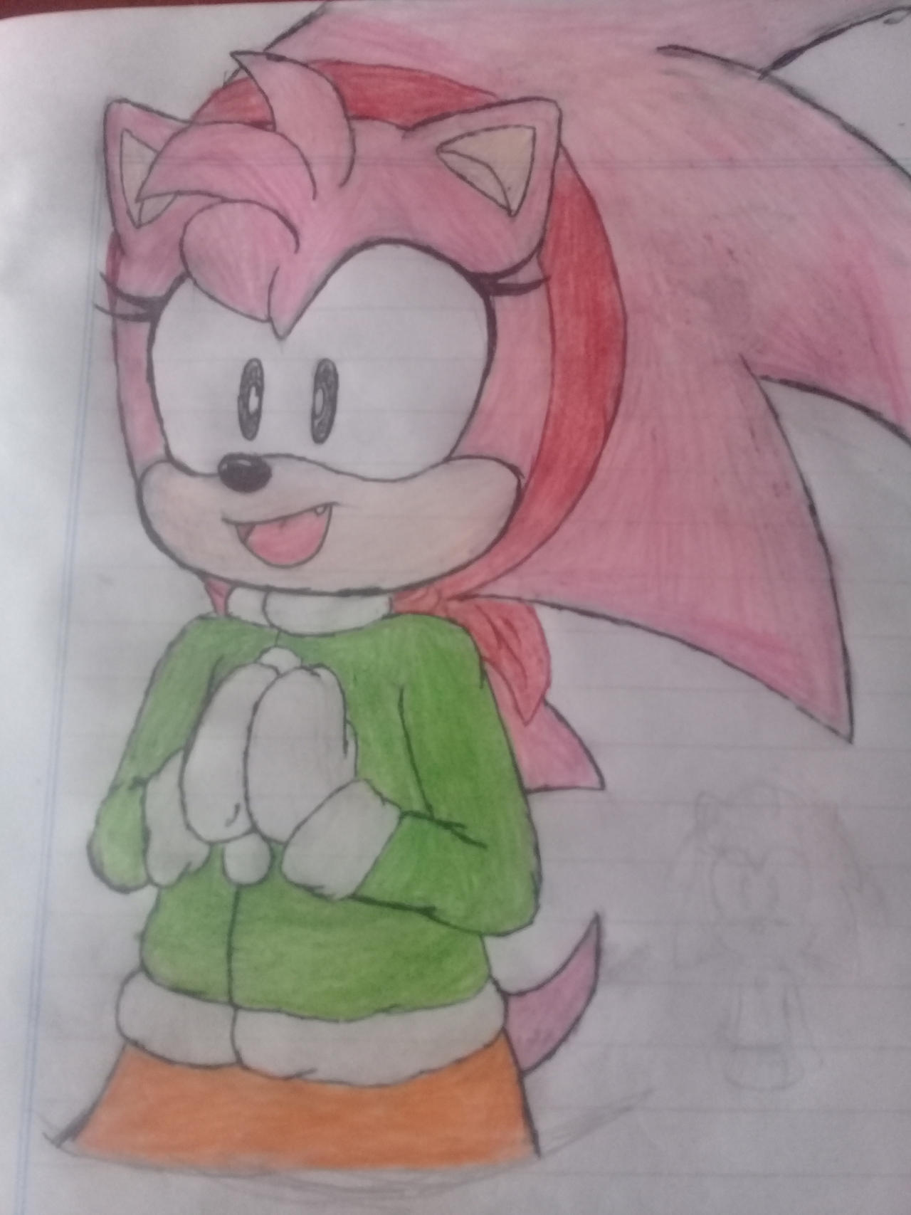 Rosie the Rascal (Classic Amy Rose) by Rose-factor on DeviantArt