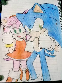 Sonic and Amy (this time no references!)