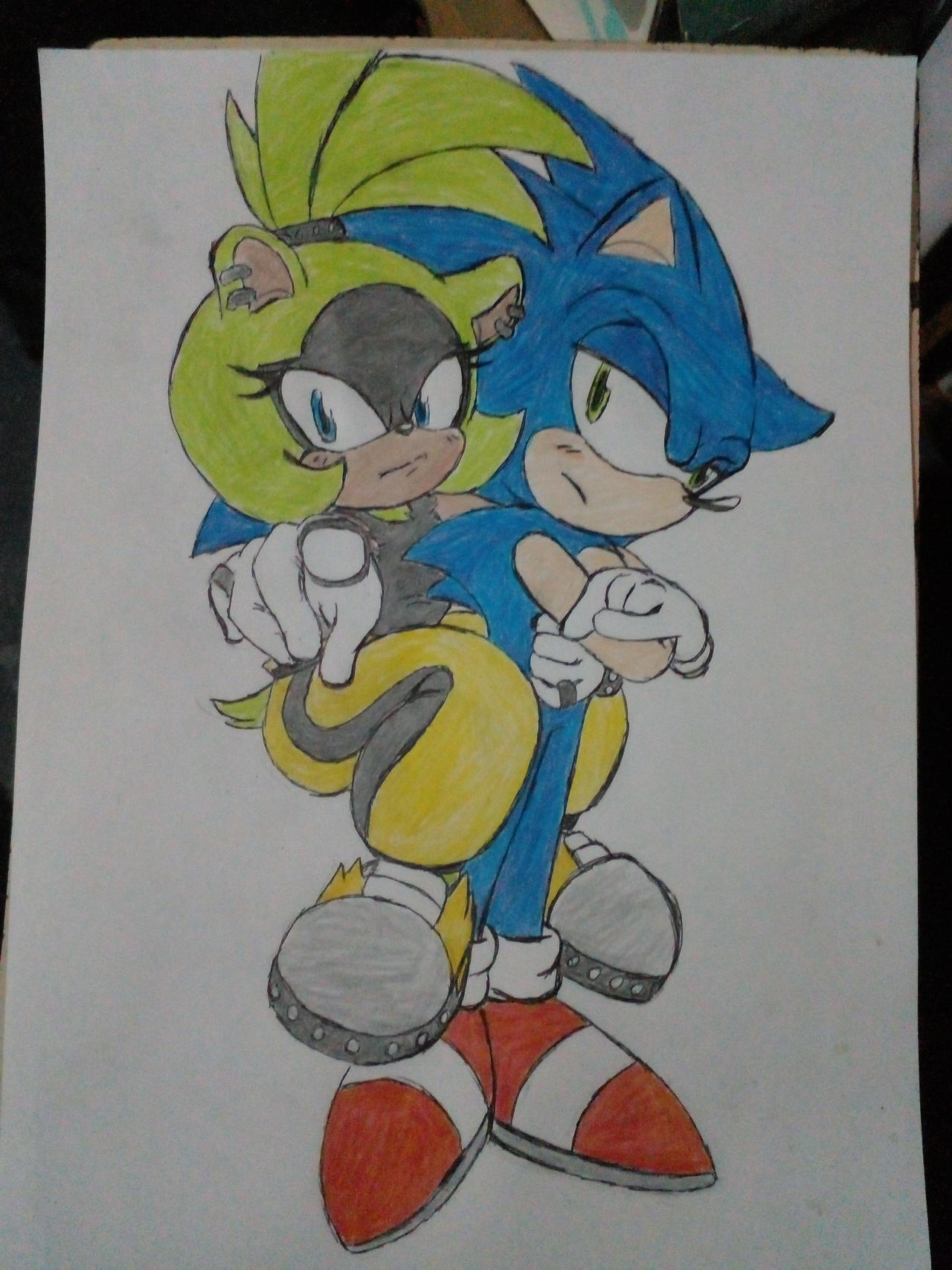 Sonic and Surge by Rosefactor on DeviantArt