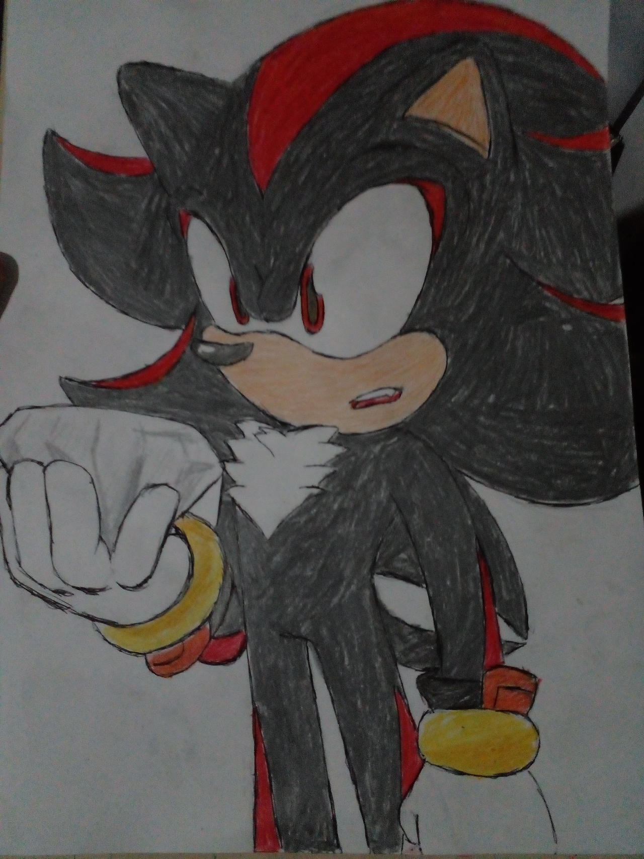 Shadow Emerald Shadow and the 4th Chaos Emerald by Rose-factor on DeviantArt