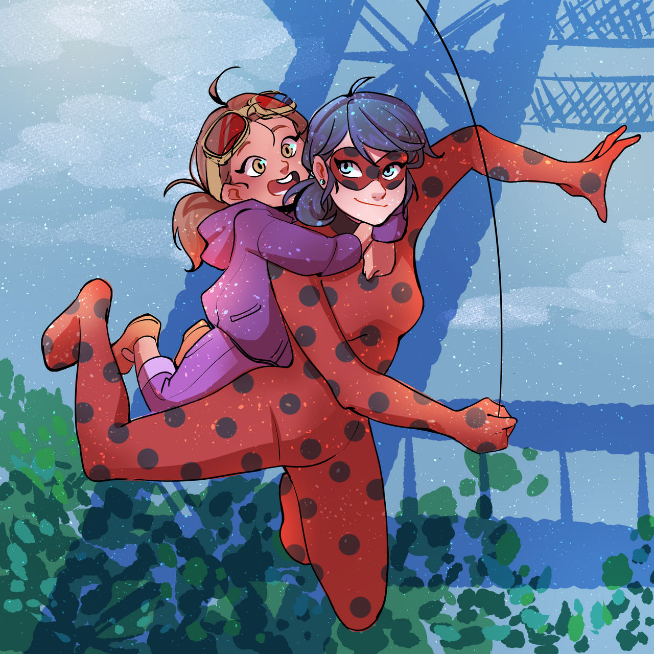 Miraculous Ladybug by Insomniac Games by sonicfighter on DeviantArt