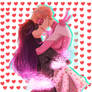 Corbeau Noire and Flamingo in Love