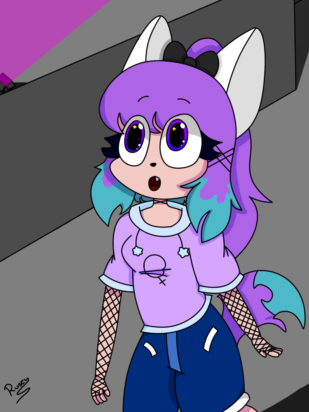 Rizzy by RustyTheCatDraws on DeviantArt