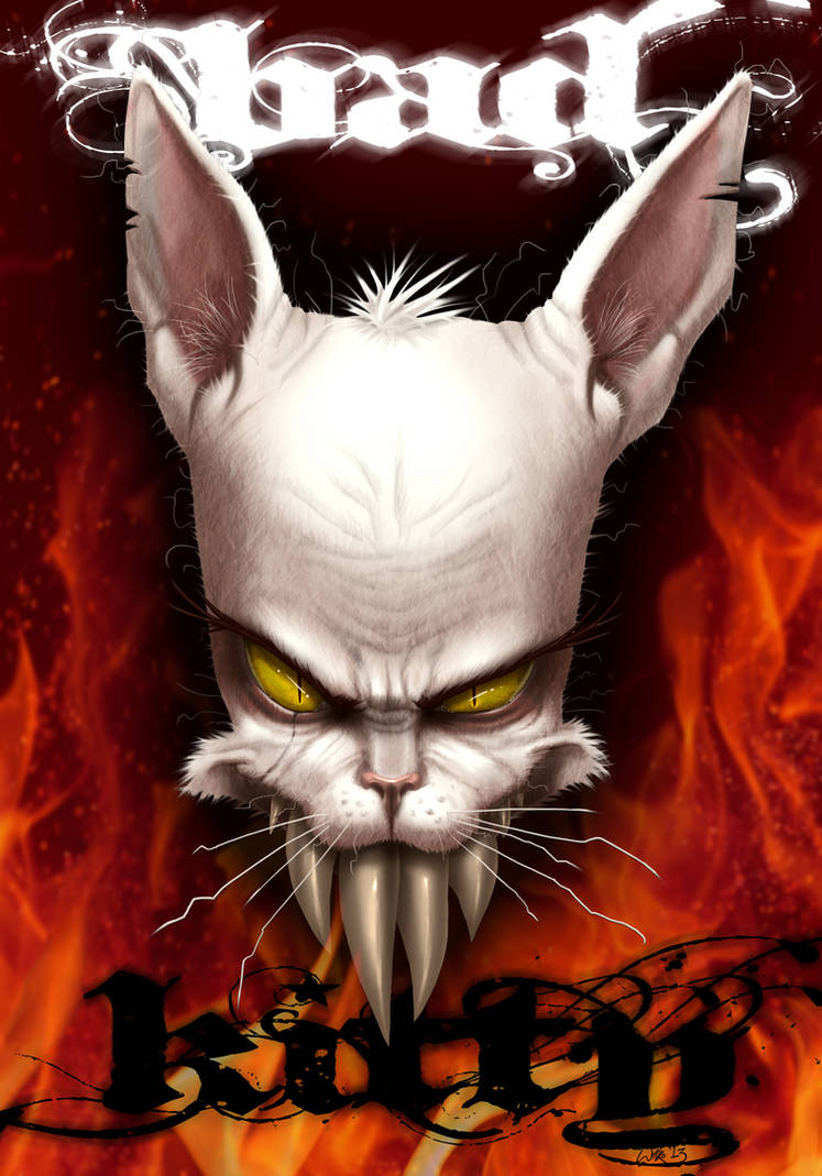 Evil Smartcat Evil the Cat by CerberusLives on DeviantArt