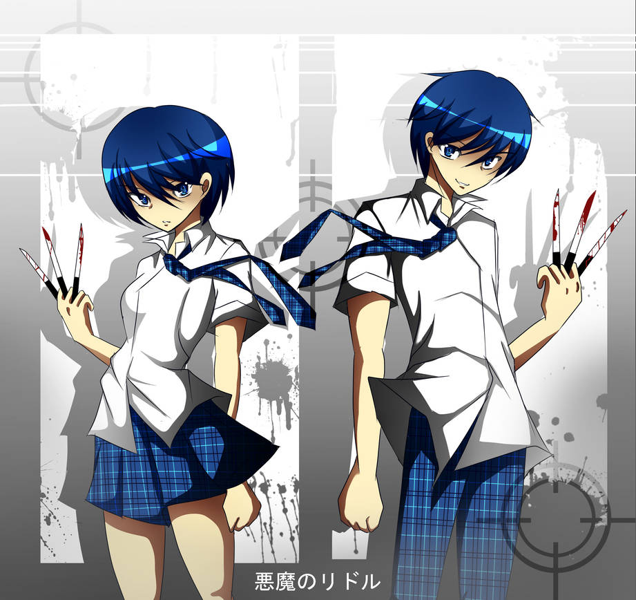 Gender Bender Riddler Akuma no Riddle Genderbender by SECONDARY-TARGET on DeviantArt