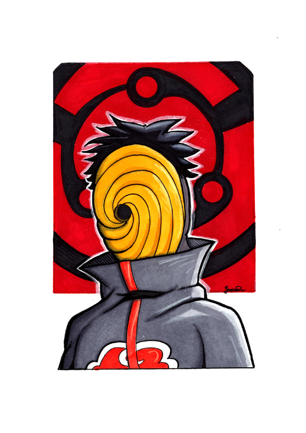 Big Sketch Naruto Tobi