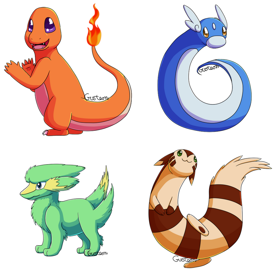 Random Pokemon Set 1 by Gusteon on DeviantArt