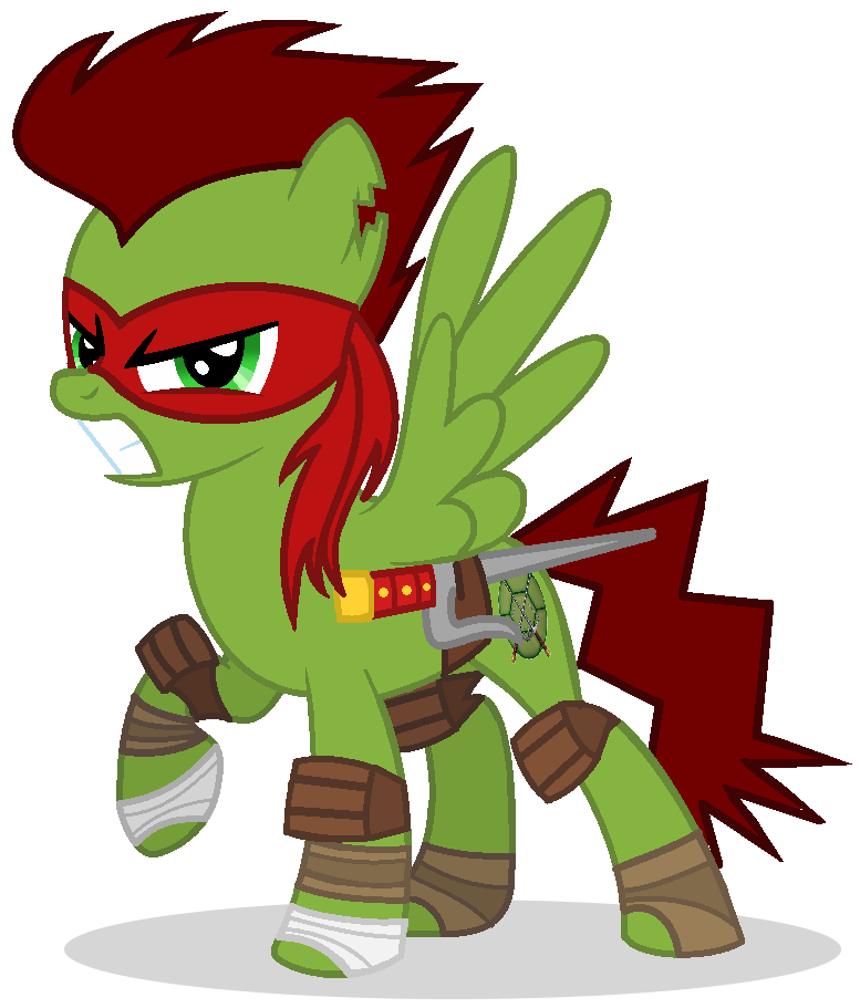 Tmnt Mlp MLP TMNT - Rafa Pegaso by MlpTmntDisneyKauane on DeviantArt