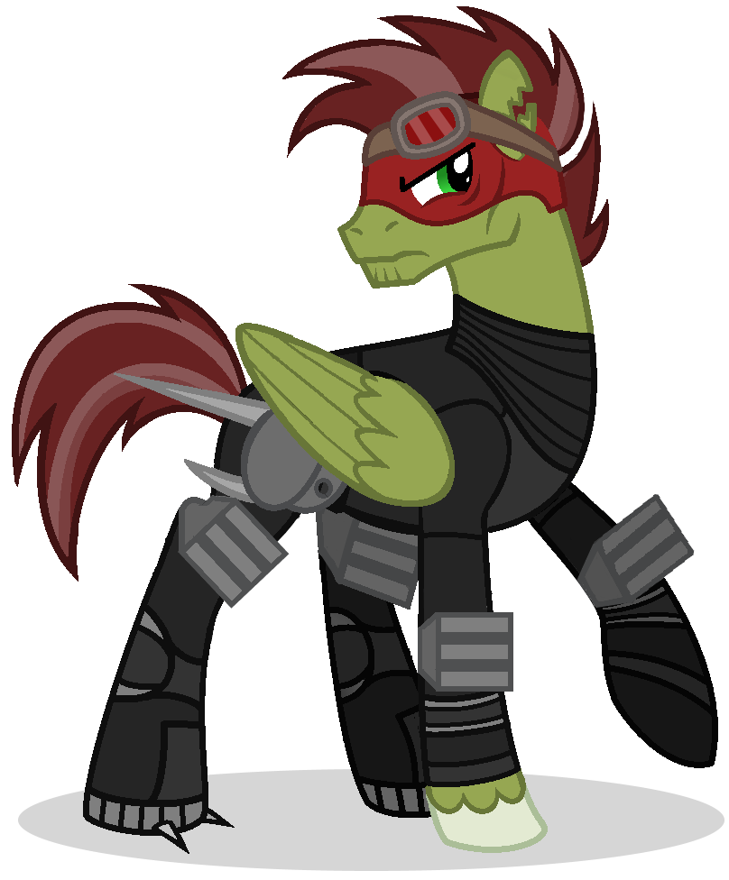 Tmnt Mlp MLP TMNT - Apocalypse Mutante Rafael by MlpTmntDisneyKauane on DeviantArt
