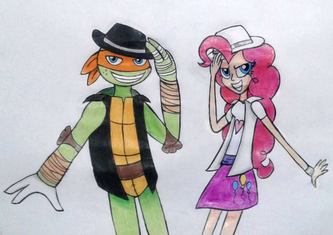 Tmnt Mlp MLP and TMNT - Beat it by MlpTmntDisneyKauane on DeviantArt