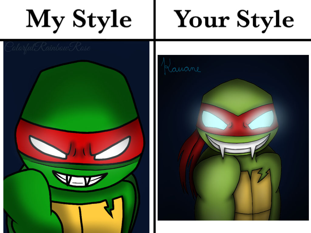 DTIYS: Vampire Raph (Two Styles) by MlpTmntDisneyKauane on DeviantArt