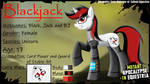 Mutant Apocalypse in Equestria: Blackjack by MlpTmntDisneyKauane