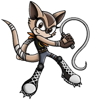 Mira the Meerkat (Sonic Character Style)