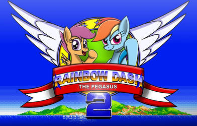 Rainbow Dash the Pegasus 2 by MlpTmntDisneyKauane