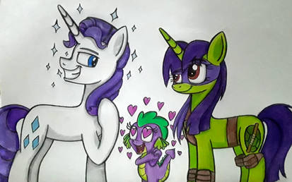 (Genderbend)MLP and TMNT - Elusive and Danniella