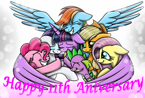 MLP FIM 11th Anniversary