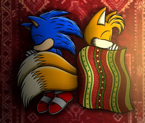 Sleeping Brothers (Sonic Movie 2) by MlpTmntDisneyKauane