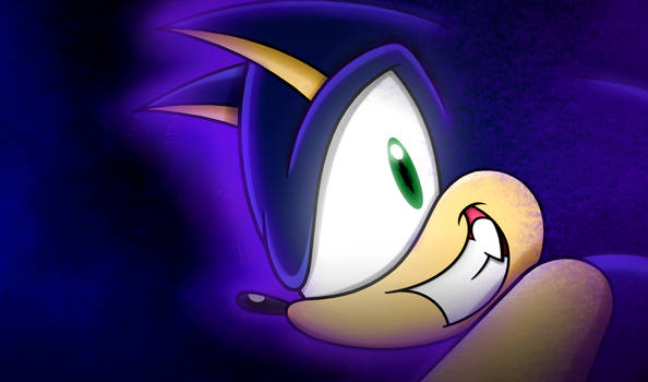 (REDRAW CHALLENGE) Dark Sonic!