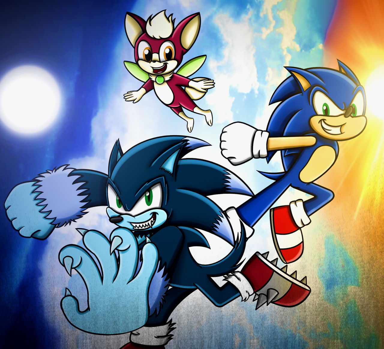 Sonic R Deviantart Sonic Unleashed 14th Anniversary by MlpTmntDisneyKauane on DeviantArt