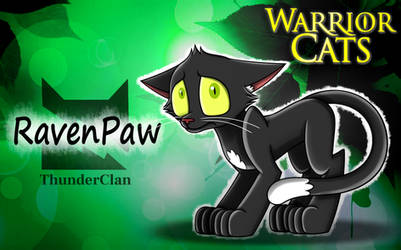 Warrior Cats: RavenPaw by MlpTmntDisneyKauane