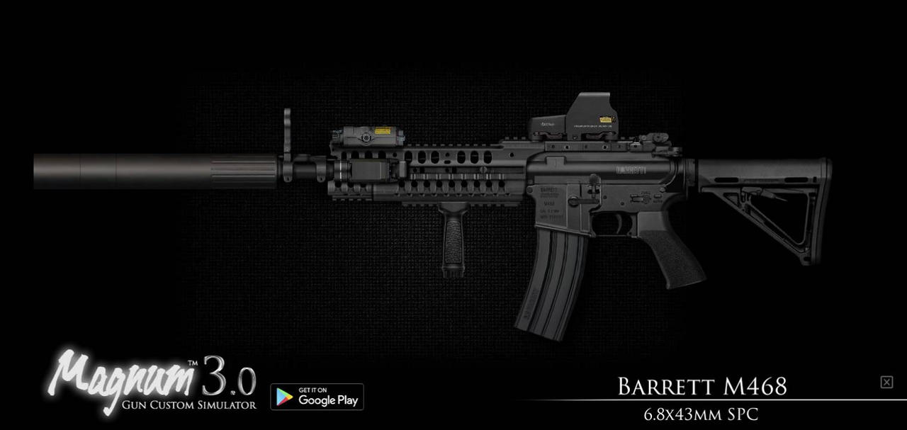 Barrett M468 by Ewandser on DeviantArt