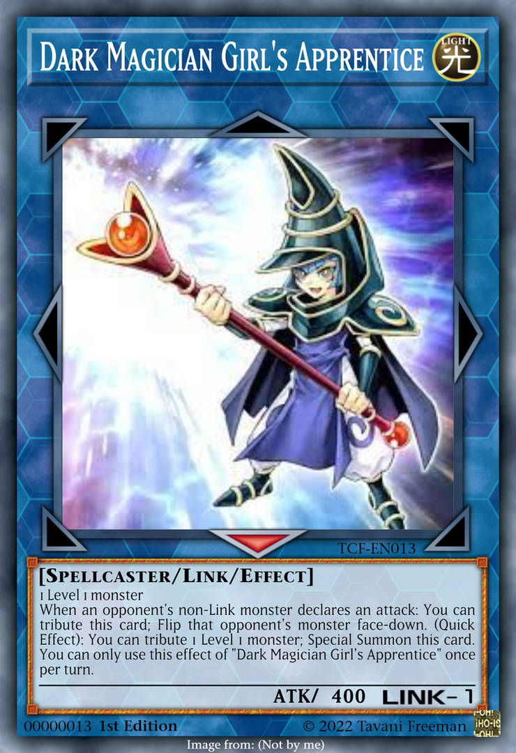 Dark Magician Girl The Magician's Apprentice Dark Magician Girl's Apprentice by MasterArtistDesigner on DeviantArt