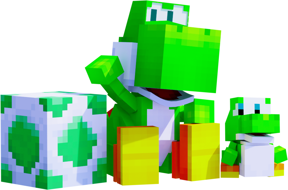 Minecraft Yoshi Rig The Yoshi Mod v1.2 - Promotional Render 1 by MGLRYouTube on DeviantArt
