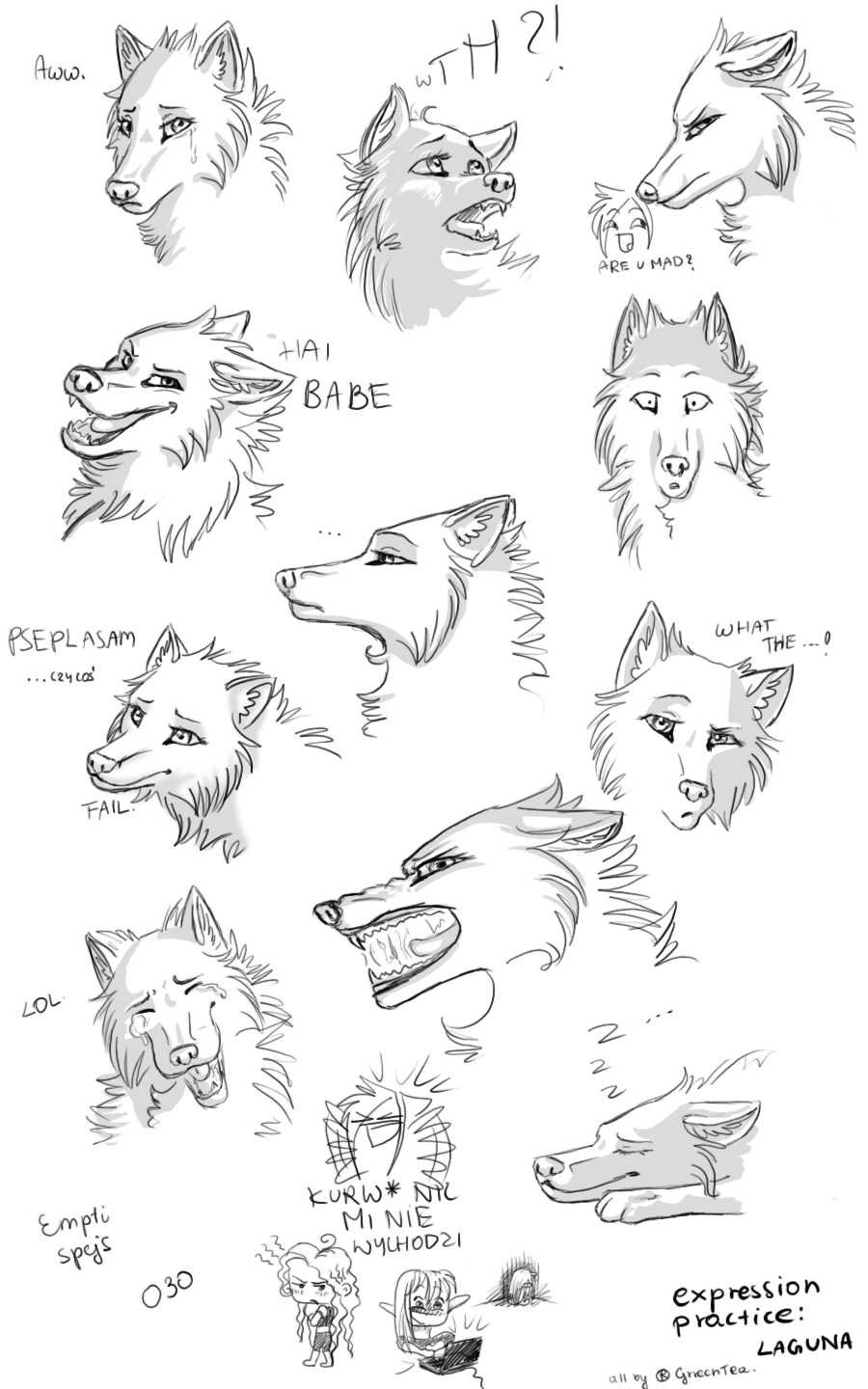 Expression practise: Laguna