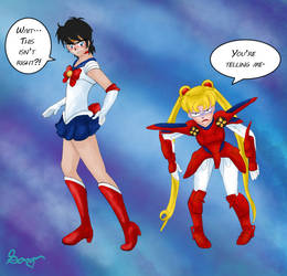 Transformation Sequence: Ryo and Usagi