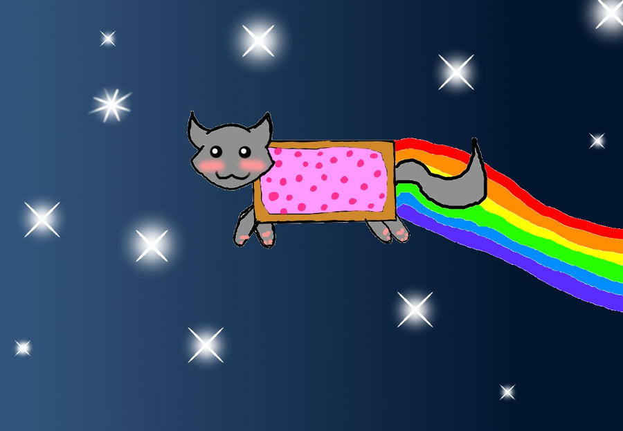 Включи nyan cat theme. НИАН Кэт. Нян Кэт для срисовки. Нян Кэт печенье. Nyan Cat вектор.