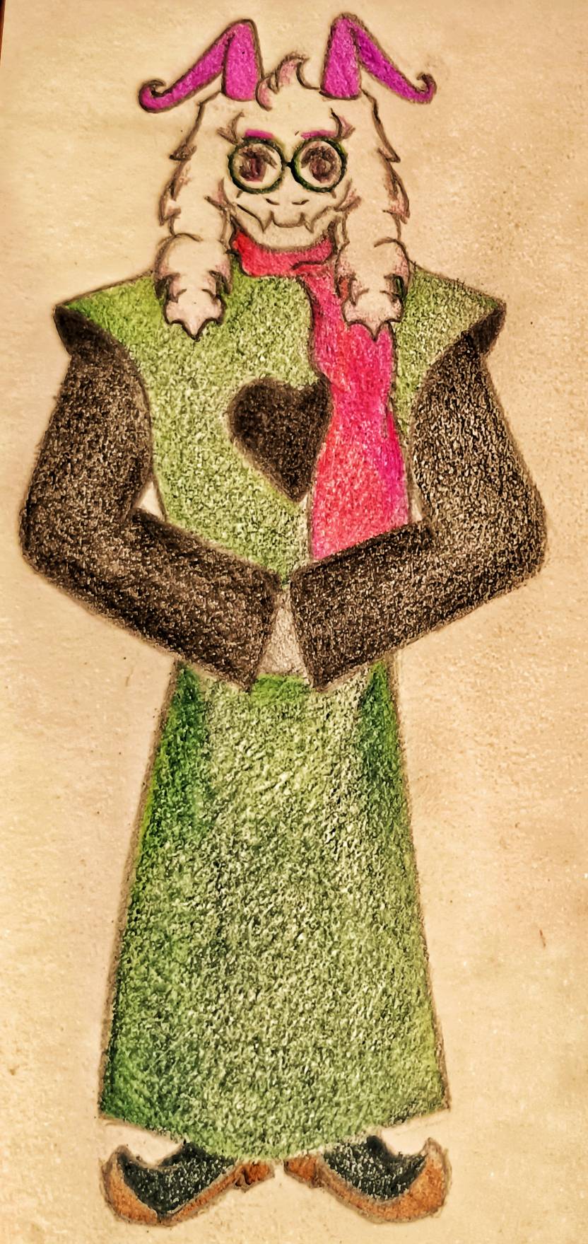 Delta Rune Ralsei Color Coloured Ralsei. by amancalledsun92 on DeviantArt