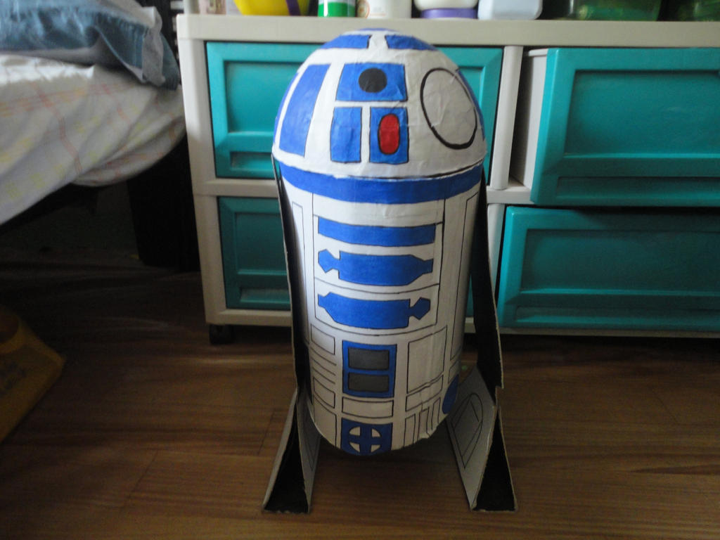Droid R2 Scratch R2-D2 From Scratch (Front View) by Xeronesa on DeviantArt