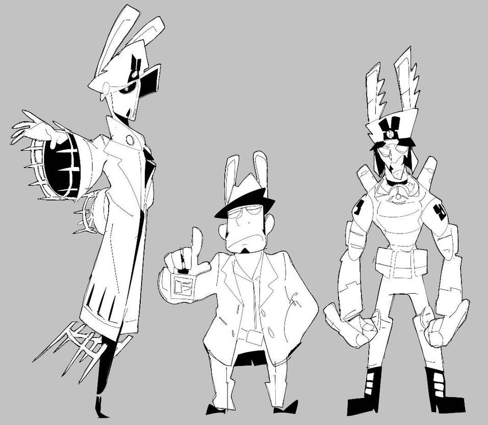 Gun Rabbits: Police Force by BiggusAnoobus on DeviantArt