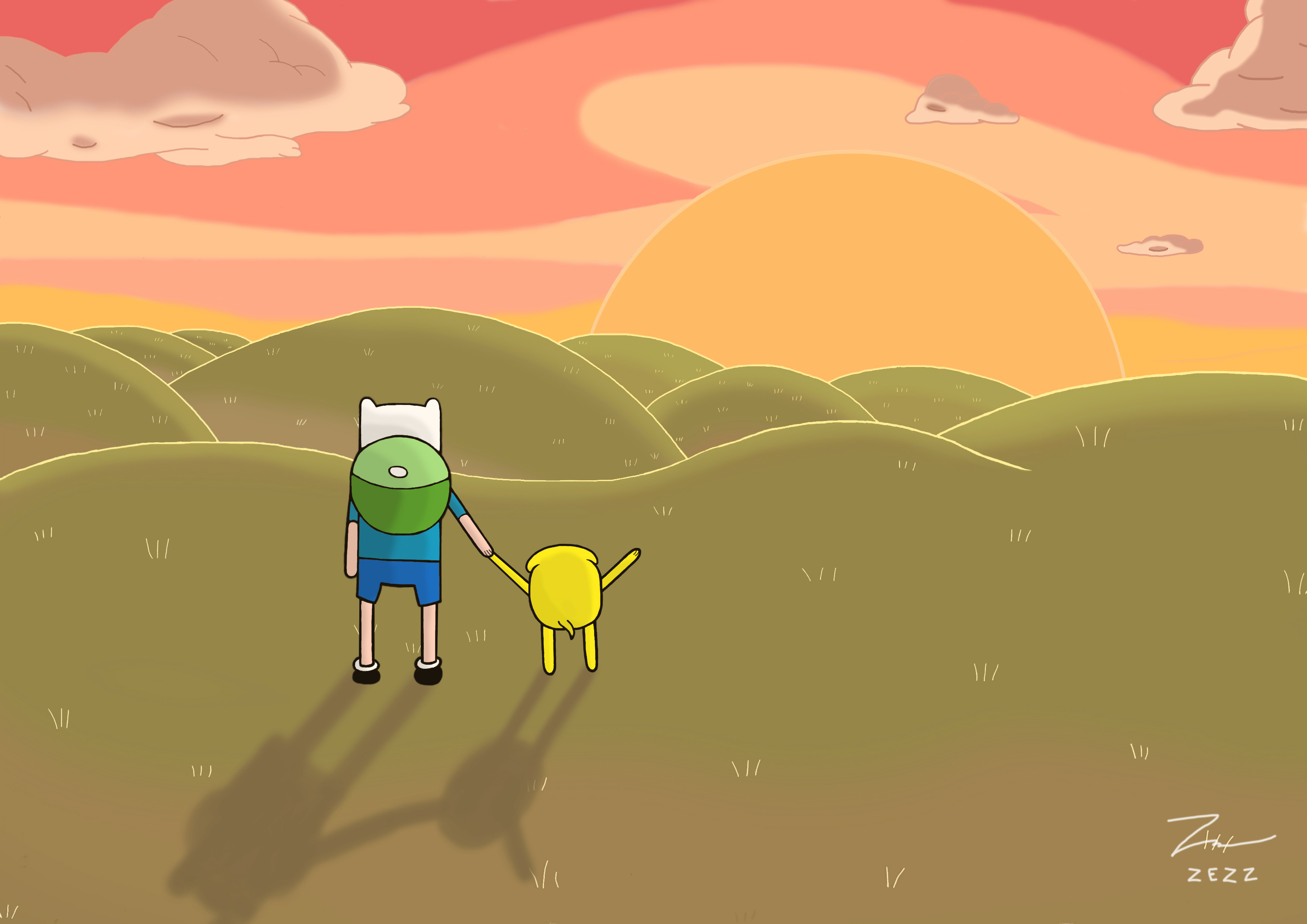 adventure time finn with jake