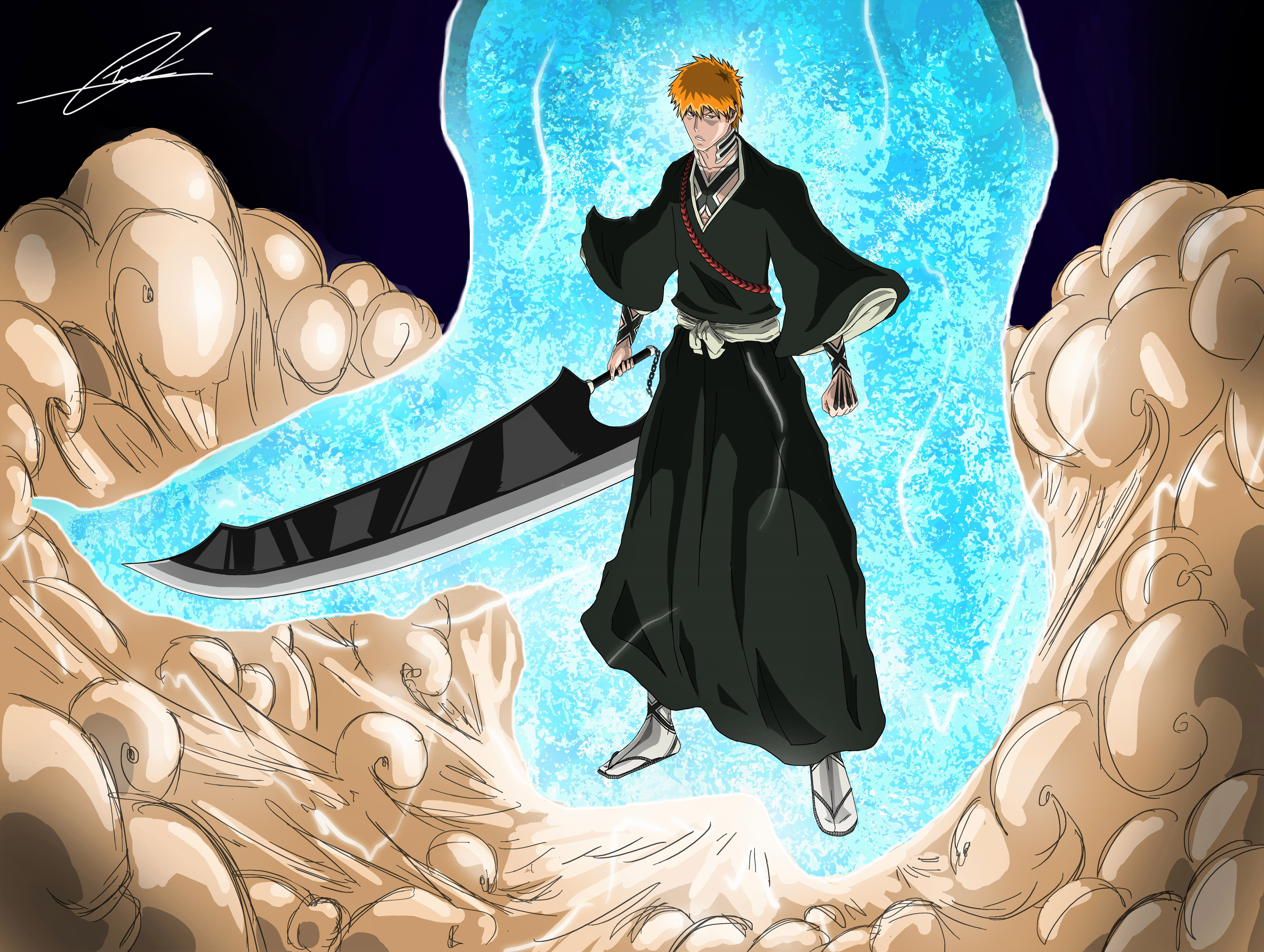 Fullbring Shikai Ichigo vs Bankai Ichigo (masked or unmasked) : r/bleach