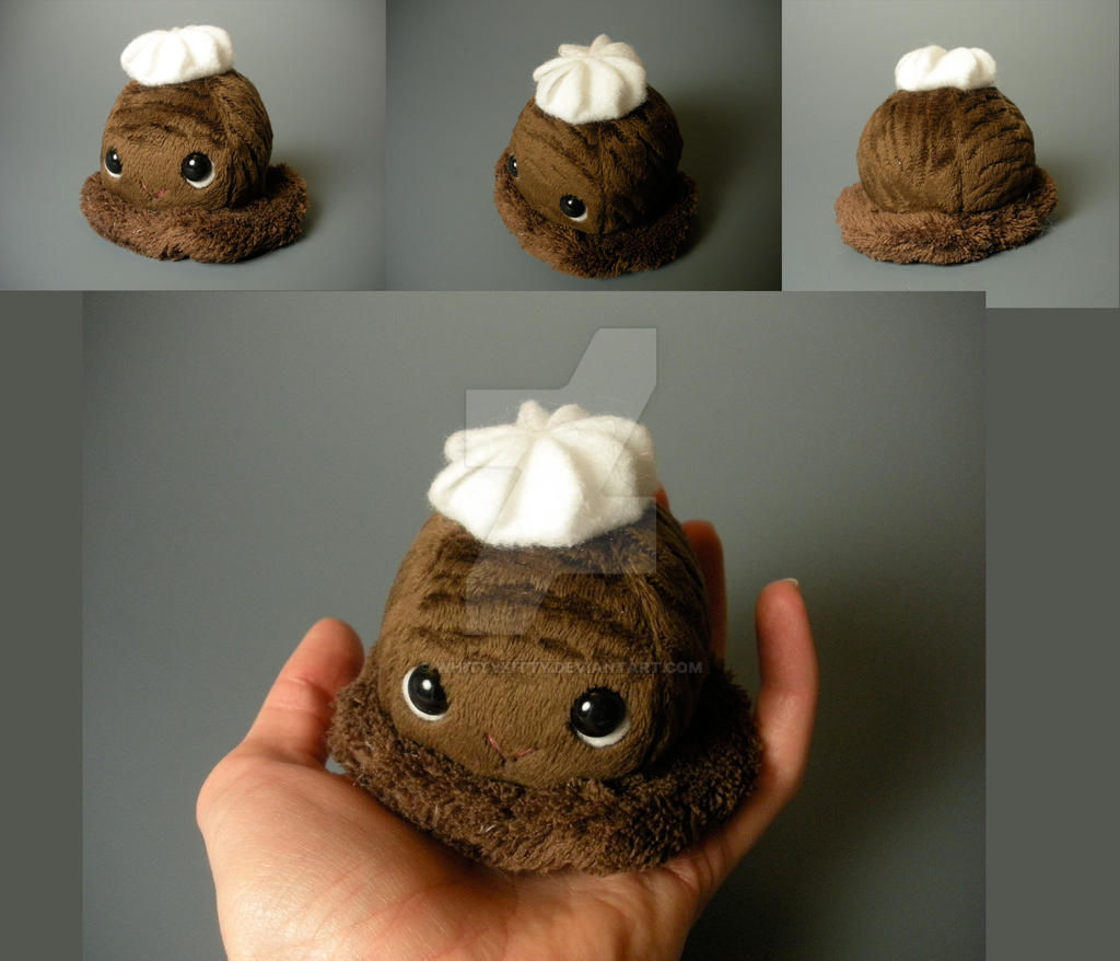 Lil Scoops: Chocolate with Whipped Cream