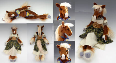 Custom Horse Anthro Doll - Dallas