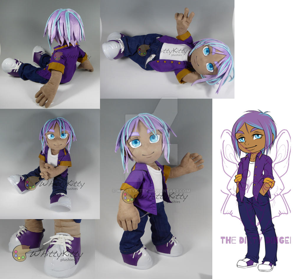 James - Custom Jointed Plush Doll