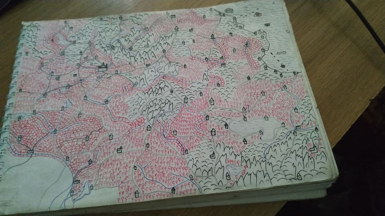 Random map by Elfrost389 on DeviantArt